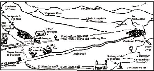 Local map of the area